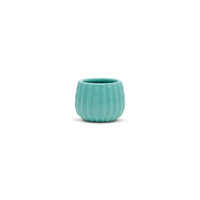 Adorable Teal Cactus Planter Pot